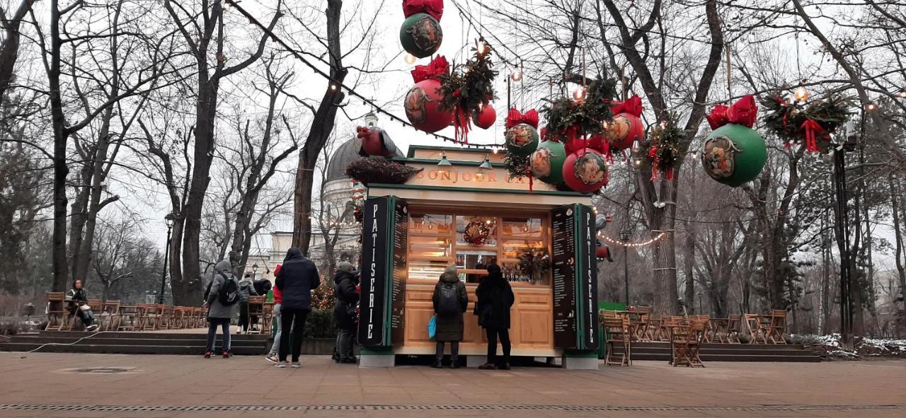 Cathedral Park And Pedestrian Zone Ultracentral Cozy Apartment In 키시나우 외부 사진